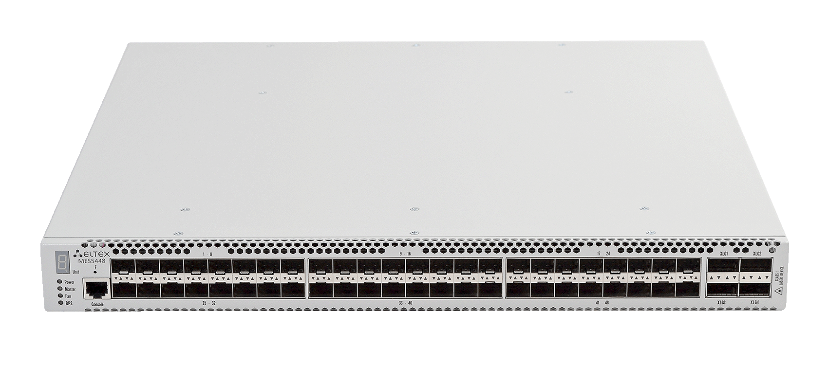 Ethernet-коммутатор MES5448, 48x10G SFP+ + 4x40G QSFP+, L3, dual PSU